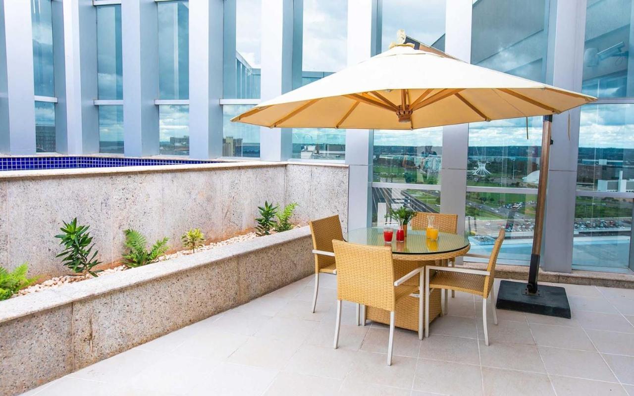 V1005 Flat 10º Andar Com Vista Para Esplanada Brasília Eksteriør billede