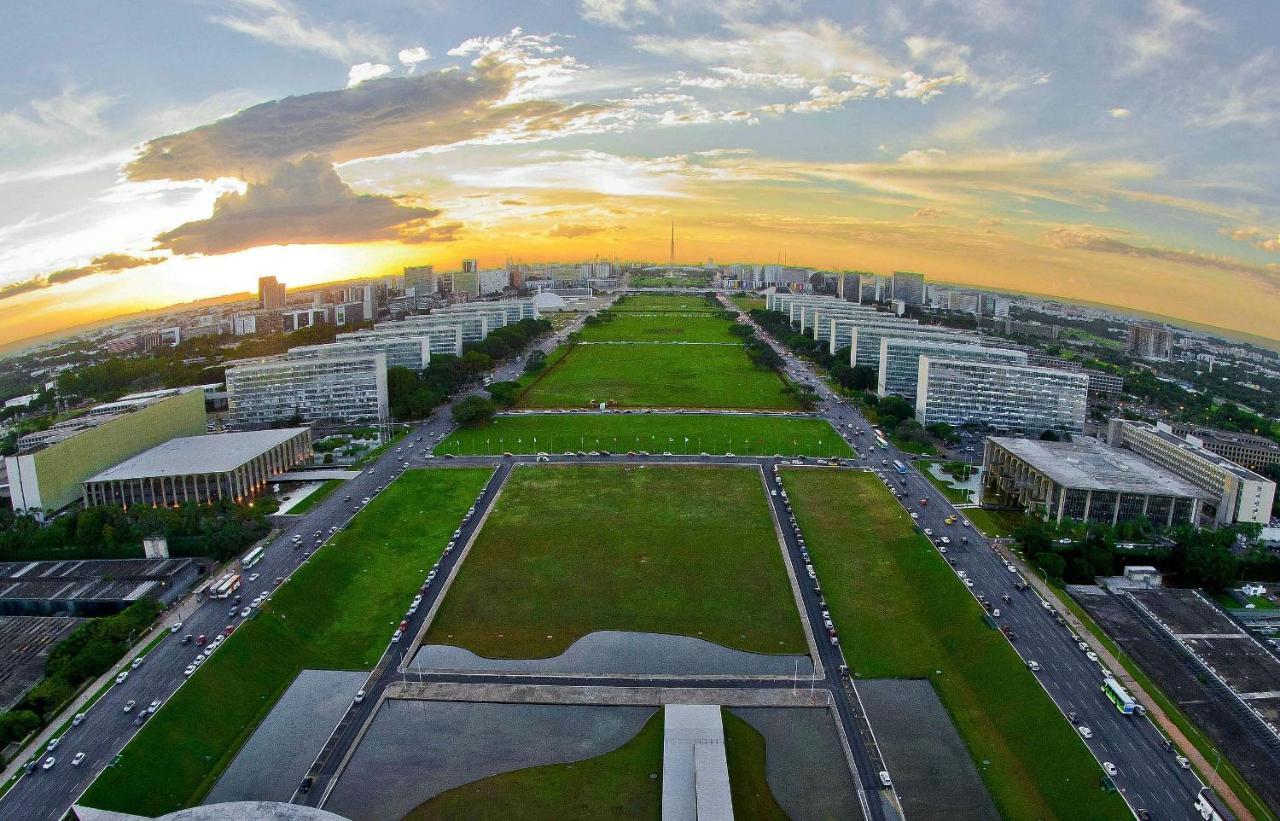 V1005 Flat 10º Andar Com Vista Para Esplanada Brasília Eksteriør billede